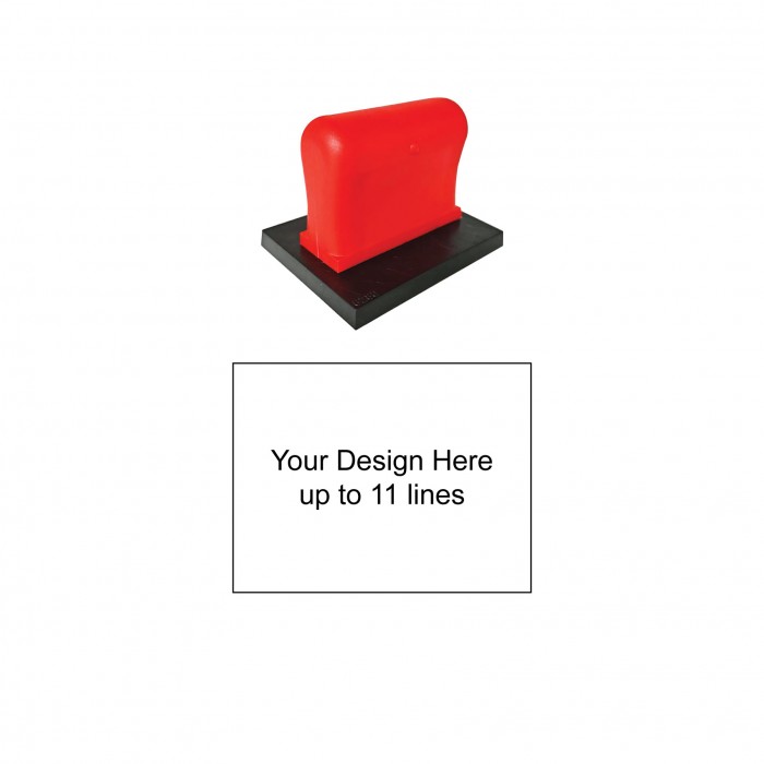 Extra Large Size Hand Stamp 60x78mm